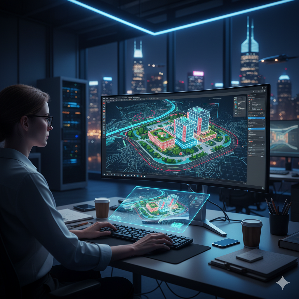 Civil Engineering Site Plan CAD